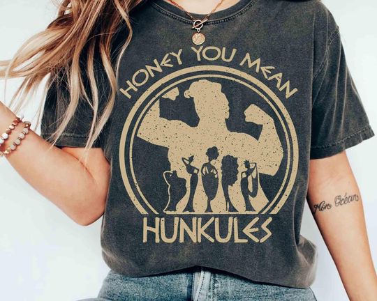 Discover Vintage Diva The Muses Honey You Mean Hunkules Shirt, Disneyyy Herculess Characters