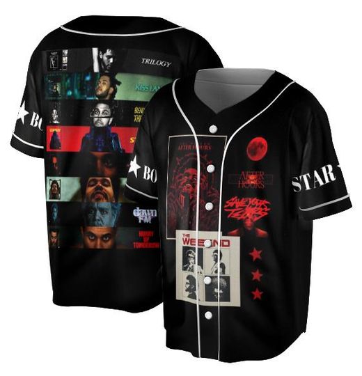 Discover The Weekndd Merch XO Albums Jersey