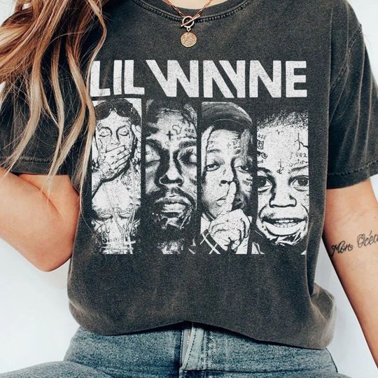 Discover Lil Wayne Rap Tour 2025 Vintage Shirt