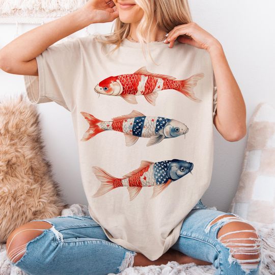 Discover America Fish Shirt, Retro America Shirt, 4th Of July Shirt