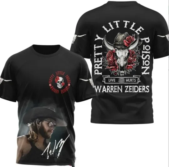 Discover Warren Zeiders Pretty Little Poison AOP 3D T-shirt
