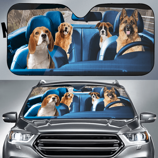 Discover Custom Photo Dog Cat Car Sunshade