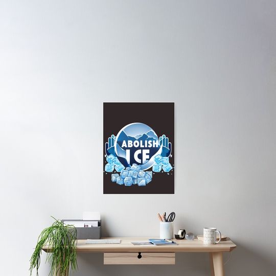 Discover Abolish Ice Poster, Home Decor, Anti Trump Poster