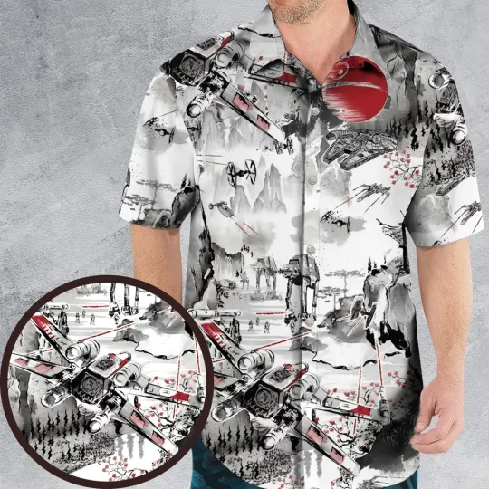 Discover Last Battle of the Galactic CiviI Warr Hawaiian Shirt