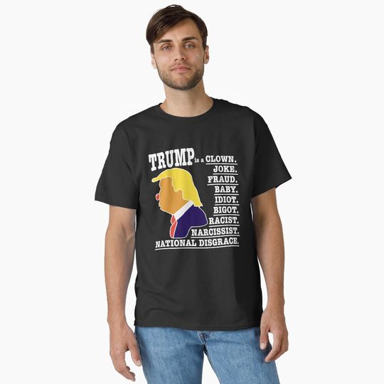 Discover Funny Anti-Trump Clown - Donald Trump T-Shirt