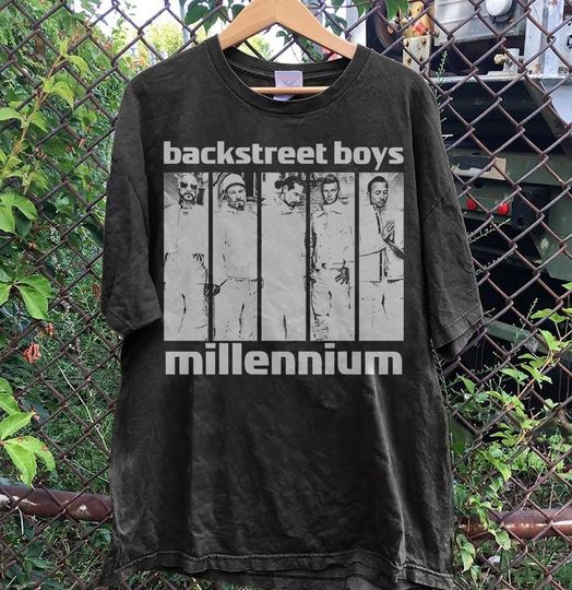Discover Backstreet Boys Millennium Tour Music t shirt