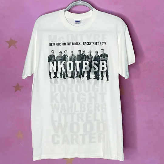 Discover NK on The Block and Backstreet Boys Comeback Tour Graphic T-shirt