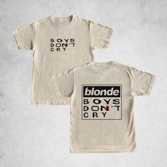 Discover Frank Ocean Boys Don't Cry T-Shirt, Frank Ocean Blonde Shirt