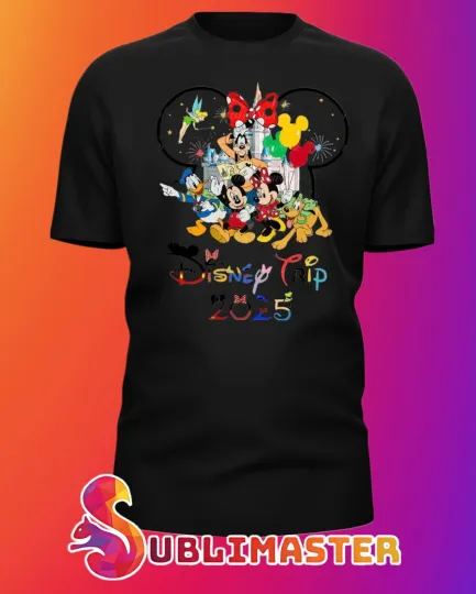 Discover Disneyyy 2025 Shirt, Disneyyy Fan Shirt