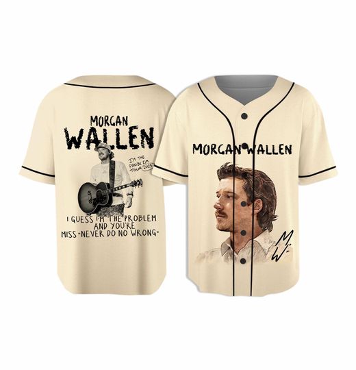 Discover Morgan Tour 2025 Baseball Jersey, Wallen Concert 2025, Wallen Western Fan Jersey