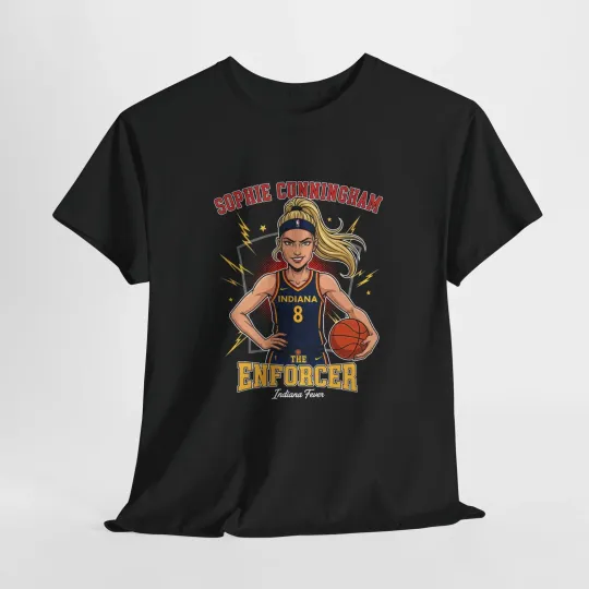 Discover Sophie Cunningham Enforcer Unisex Tee, Basketball Fan Gift, Sports Shirt,