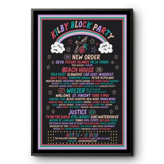 Discover Kilby Block Party Poster 2025