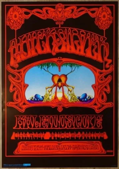 Discover 1968 Quicksilver Messenger Service - Avalon Ballroom Poster