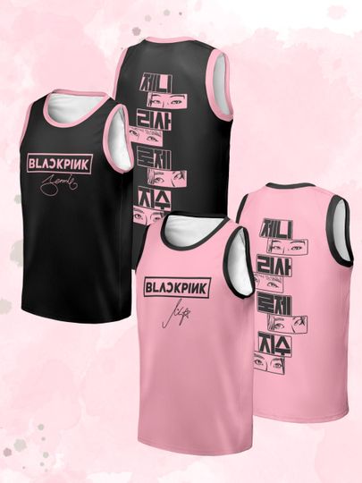 Discover Blackpink 2025 World TOUR , Blackpink DEADLINE Concert Cheer basketball jerseys