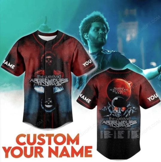 Discover Weeknds Baseball Jersey  Custom XO Tour Merch for True Fans