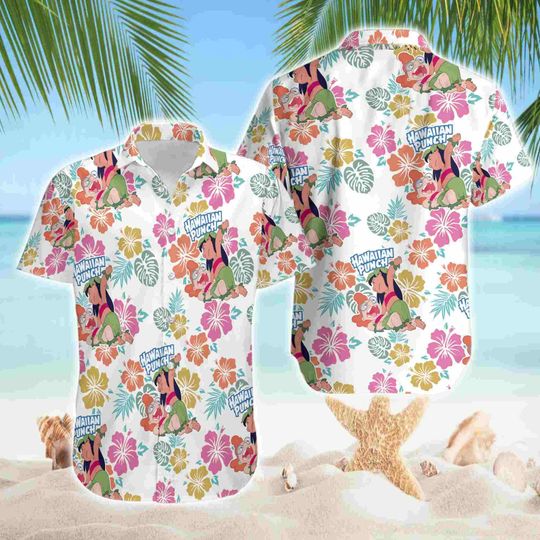 Discover Lilo And Stitchh Hawaiian Punch Summer Tropical Hawaii Shirt