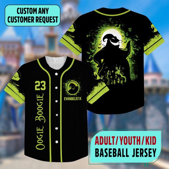 Discover Funny Ghost Baseball Jersey, Horror Movie Baseball Jersey