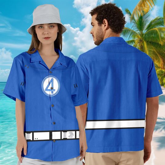 Discover Reed Richards Mister Fantastic Hawaiian Shirt, Fantastic Four First Steps