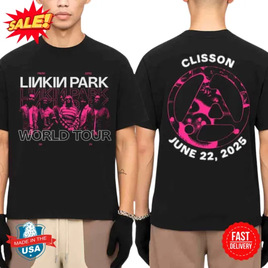 Discover Linkin Park From Zero World Tour 2025 At Clisson France On June 22 T-Shirt
