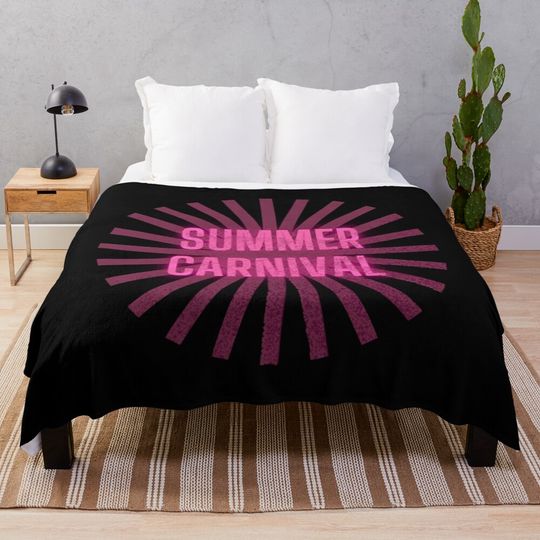 Discover Summer Carnival Tour   Throw Blanket