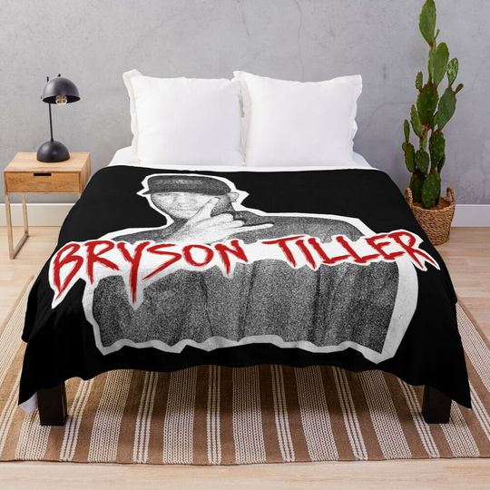Discover Singer And Songwriter Face Throw Blanket