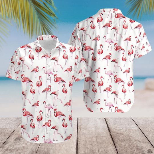 Discover Flamingo Hawaiian Shirt - Summer Tropical Apparel