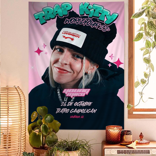 Discover Singer Young Miko DIY Wall Tapestry