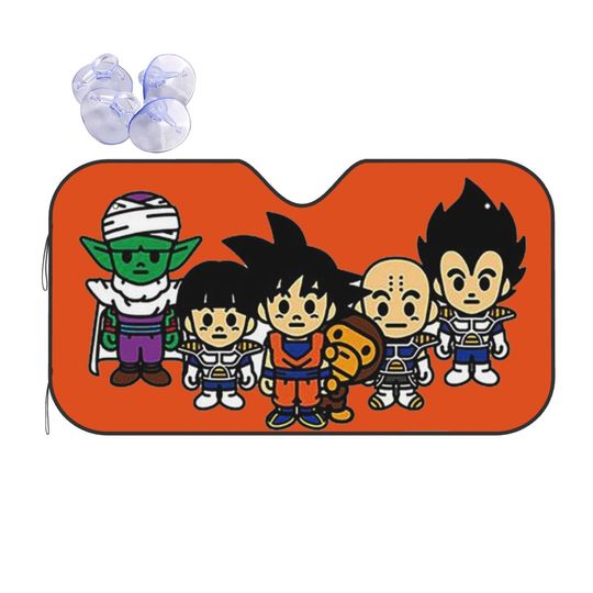 Discover DBZ Dragon Ball Baby Milo Car Sunshade