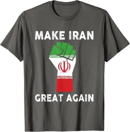 Discover Iranian Flag Make Iran Great Again Emblem Of Iran MIGA Gift Unisex T-Shirt