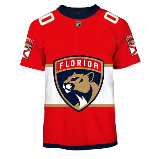 Discover Personalize F Panthers T-Shirt – Personalized Panthers Hockey 3D T-Shirt