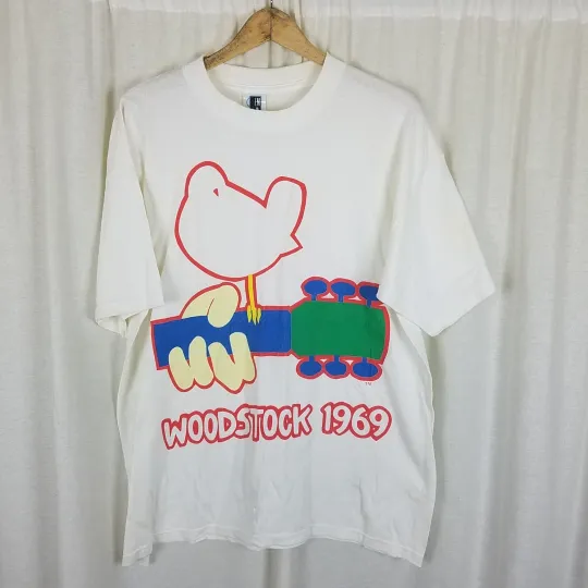 Discover Vintage Woodstock 1969 T-Shirt, Music Festival Shirt