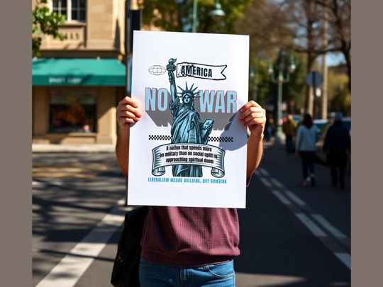 Discover MLK Anti-War Protest Sign, "Spiritual Dooom" Quote