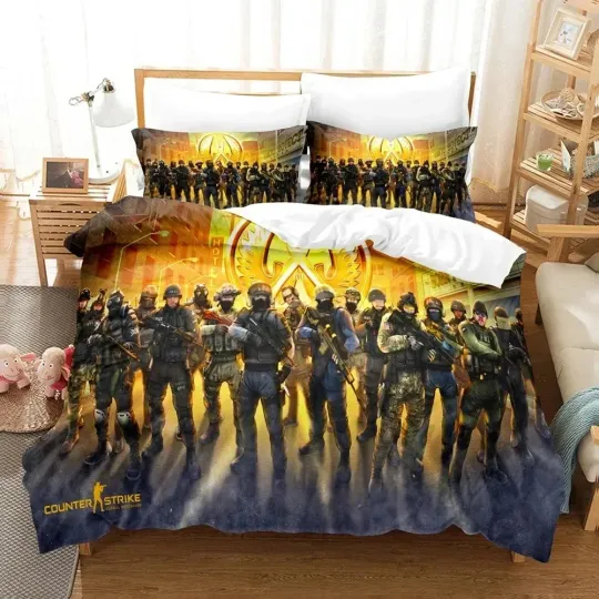 Discover Shooting Game Csgo Bedding Set