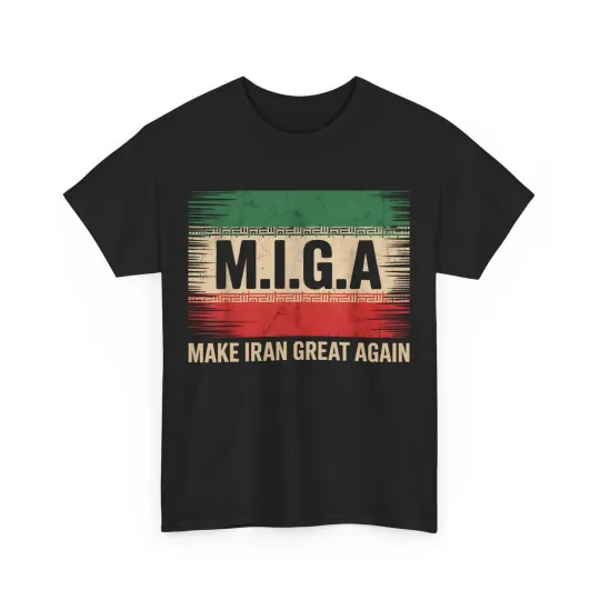 Discover Make Iran Great Again Vintage Make Iran Great Again T-Shirt