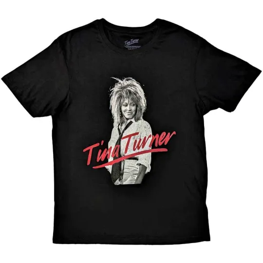 Discover Tina Turner T-Shirt: Red Logo Shirt