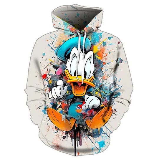 Discover Disneyyy Cute Donald 3D Hoodie