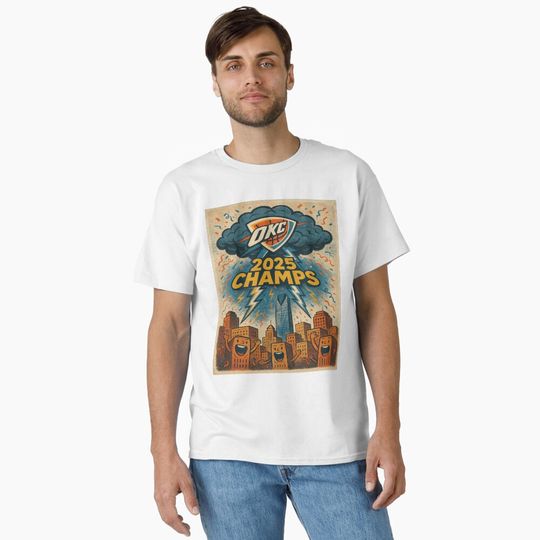 Discover Thunderstruck '25: OKC Crowned Kings Classic T-Shirt
