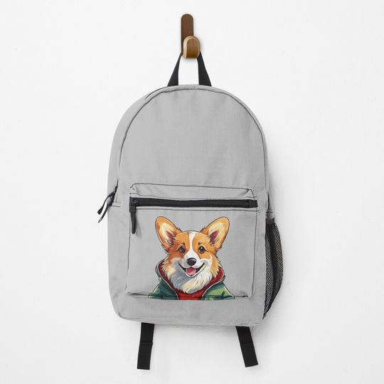 Discover Wrapped Up Corgi Backpack