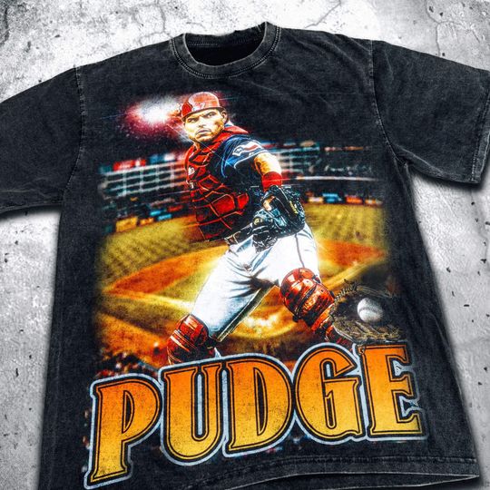 Discover Vintage Ivan Rodriguez T-shirt, Pudge Baseball 3D Shirt