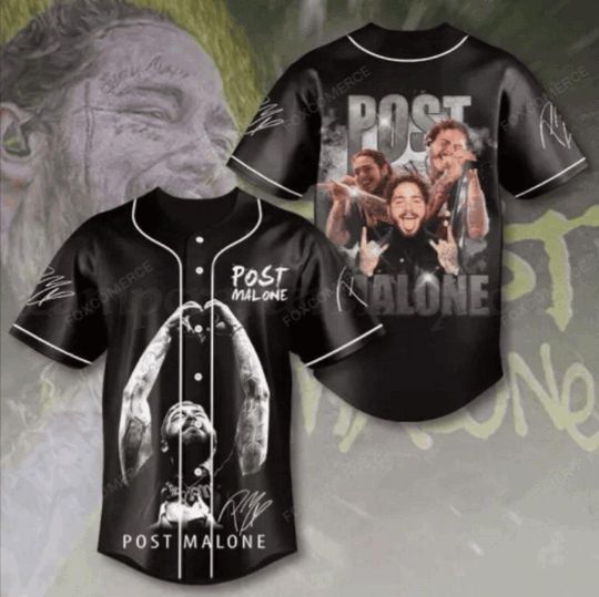 Discover Post Malone Baseball Jersey