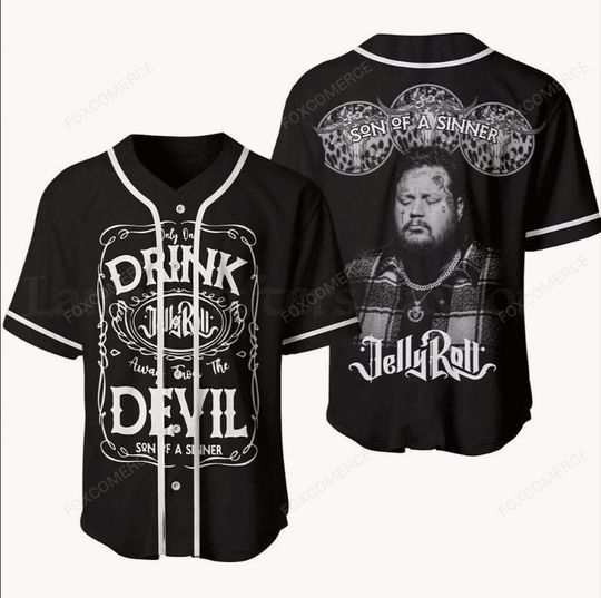 Discover Jelly Roll Custom Baseball Jersey for Men