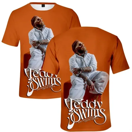 Discover Teddy Swims 3D T-Shirt, Concert t-shirt Teddy Swims