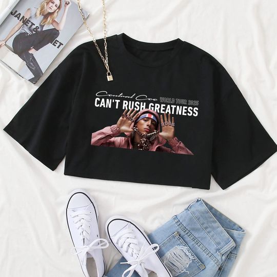 Discover Central Cee Can’t Rush Greatness World Tour 2025 Crop Top