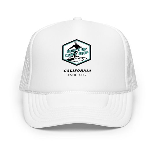Discover Surf's Up California Vintage Trucker Hat