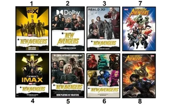 Discover THE NEW Avengerss Movie 2025 Poster, Wall Art - Wall Decor