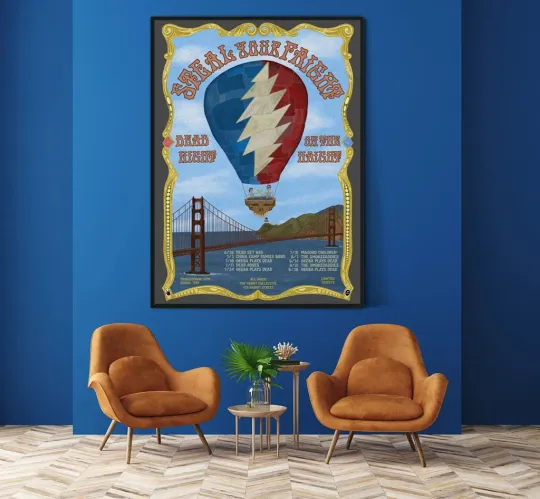Discover Poster Steal Your Faight Tour June & July 2025