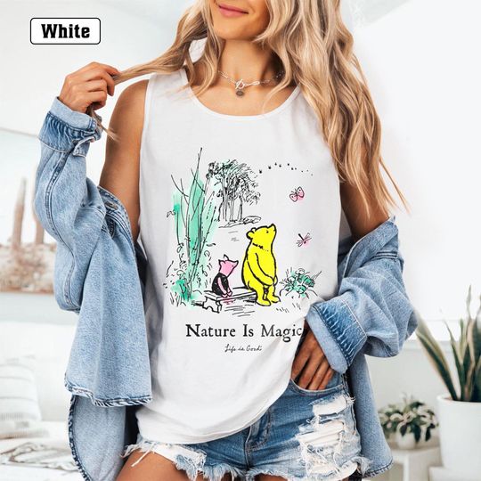Discover Vintage Disneyyy winniee the poohh Tank Top, Pooh Tank Top