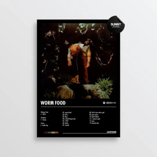Discover Cavetown - Worm Food | Album Cover Poster, Home Wall Decor
