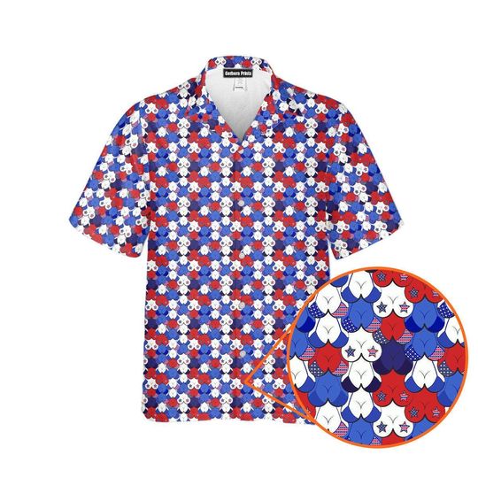Discover American Tatas - Funny Golf Hawaiian Shirt