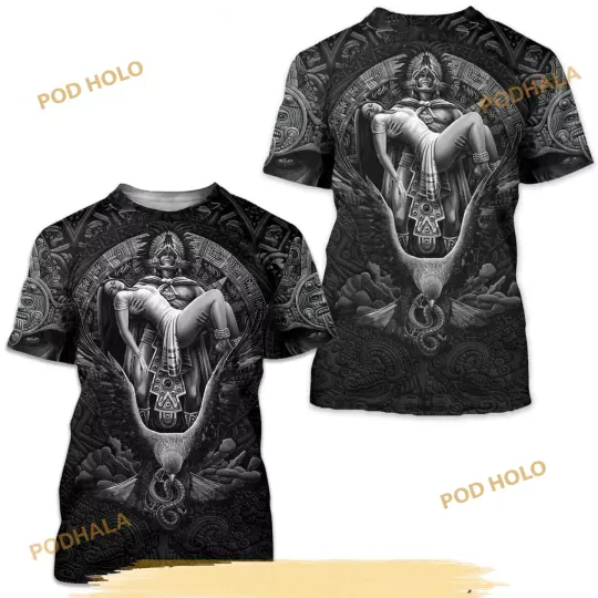 Discover Aztec Warrior 3D Shirt